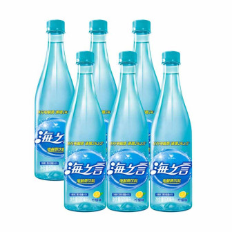 统一 海之言柠檬饮料500ml*2瓶/6瓶装补充电解质饮料运